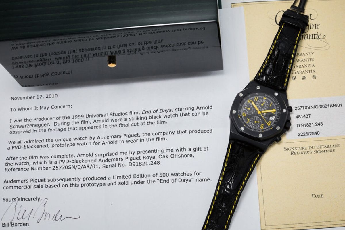 Audemars Piguet Royal Oak Offshore End of Days yang dilepas oleh rumah lelang Phillips? New York Watch Auction.