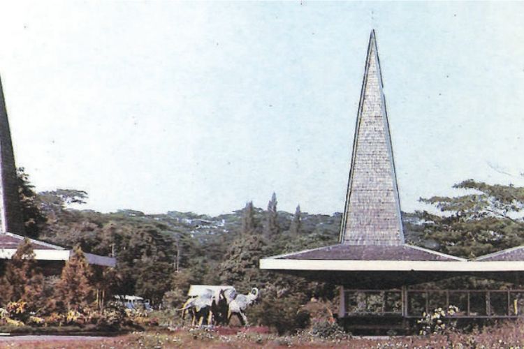 Salah satu sudut Taman Margasatwa Ragunan di tahun 1970-an