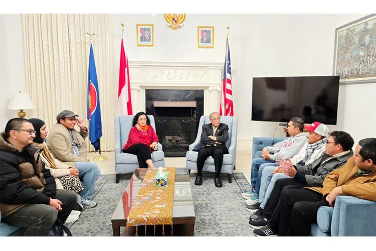 Tim Nusantara Innovation Hub (NIH) bertemu dengan Duta Besar Republik Indonesia untuk Amerika Serikat (AS), Prof Dr Ir Dwisuryo Indroyono Soesilo, di Konsulat Jenderal RI San Francisco.