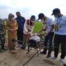 Penyemprotan Pupuk Cair dengan Drone Mulai Dikenalkan kepada Petani di Nganjuk