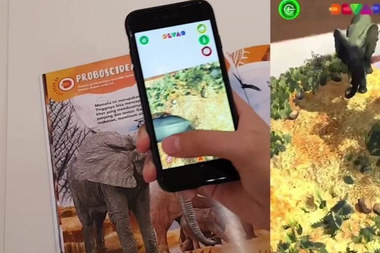 Ensiklopedia Wow 4D: Dunia Hewan berbasis Augmented Reality