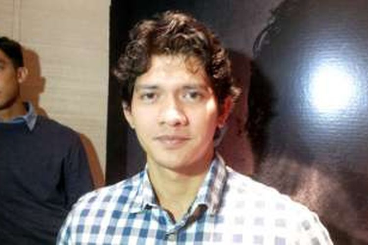 Iko Uwais menghadiri jumpa pers film Headshot di Lounge Plaza Senayan, Jalan Asia Afrika, Jakarta Pusat, Kamis (18/8/2016).