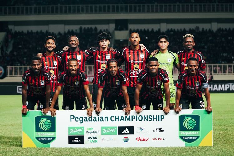 Hasil Liga 2 Persipura VS PSIS Semarang 3-1, Mutiara Hitam ke Puncak