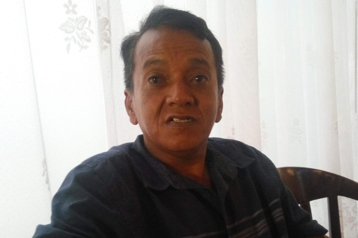 Suyanto, mantan sopir Basuki Tjahaja Purnama atau Ahok saat di kawasan Jalan Cemara, Jakarta Pusat, Rabu (15/3/2017).