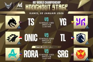 Jadwal M7 Hari Ini, Kamis 22 Januari 2026, Kesempatan Terakhir Onic Esports