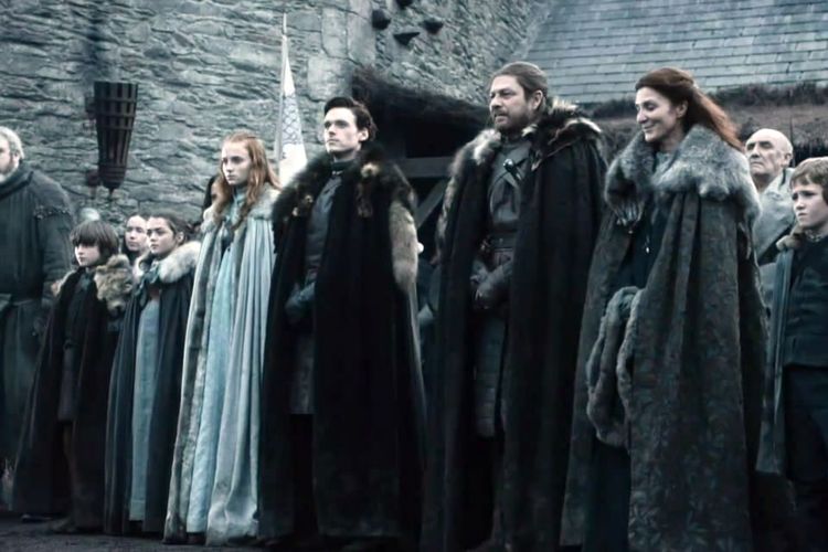 Keluarga Stark (House of Stark) yang berkuasa di Winterfell dalam serial Game of Thrones