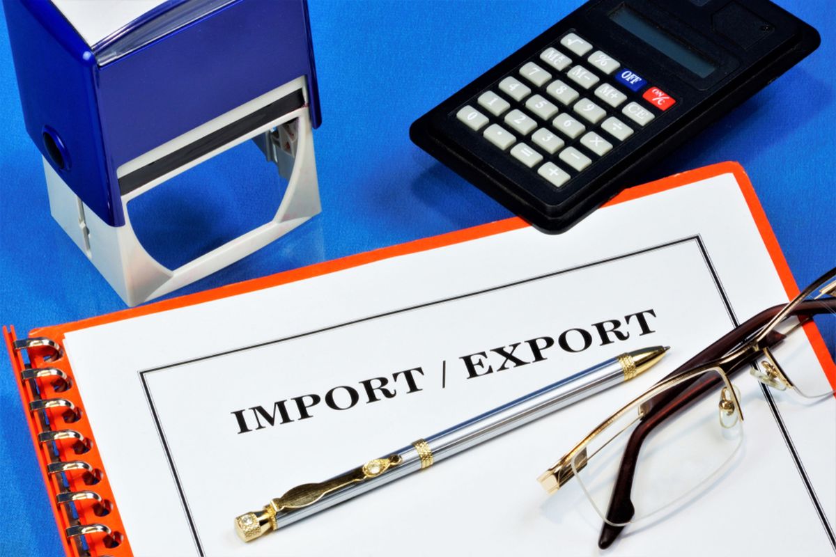 Ilustrasi impor dan ekspor