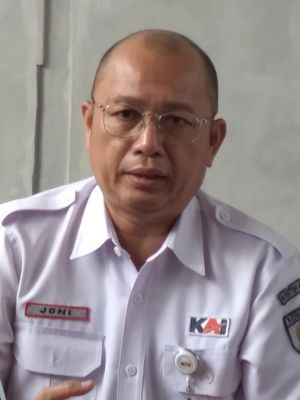  VP Public Relations KAI Joni Martinus, di Bandung (6/3/2023)