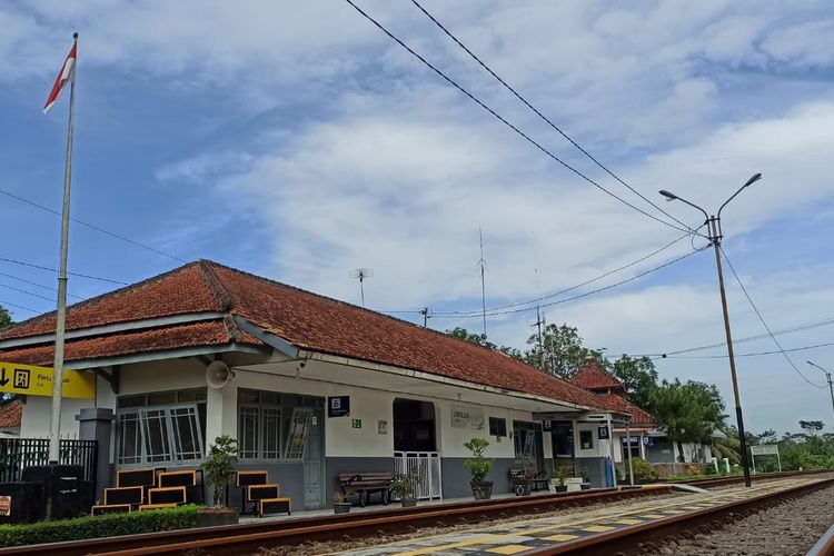 Stasiun Jeruklegi, Cilacap, Jawa Tengah.