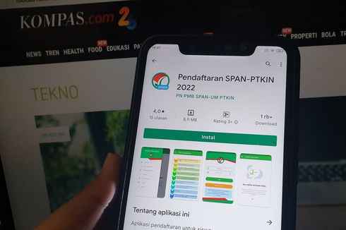 Cara Pendaftaran SPAN PTKIN 2022 via Website dan Aplikasi di HP Android