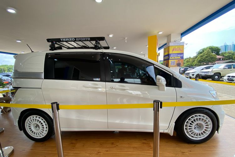 Modifikasi Honda Freed Spike Gofar Hilman di IIMS 2024