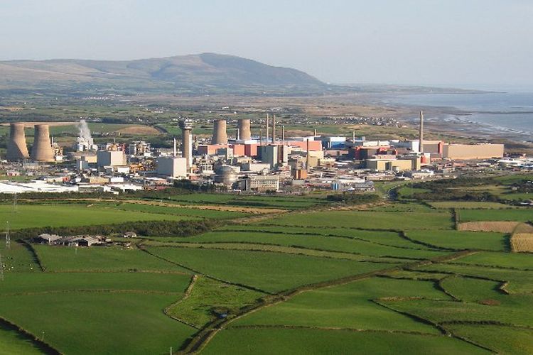 Ilustrasi situs nuklir Sellafield