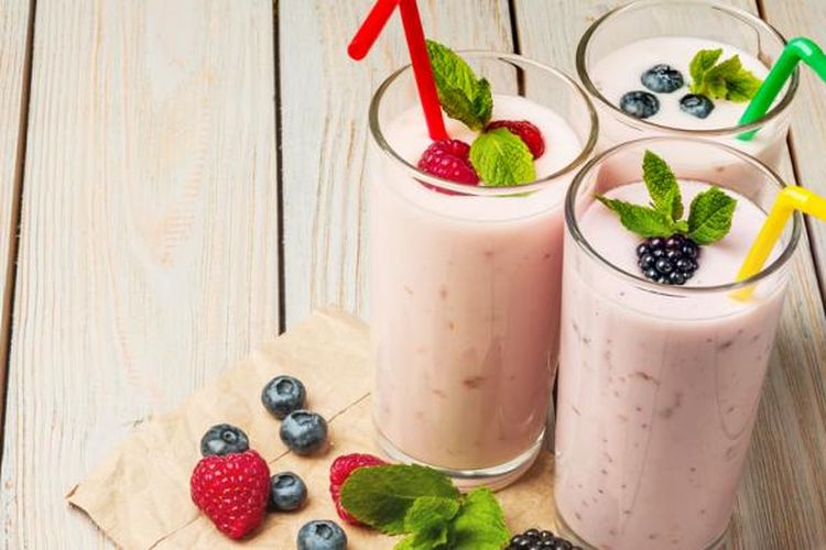 Ilustrasi smoothies.