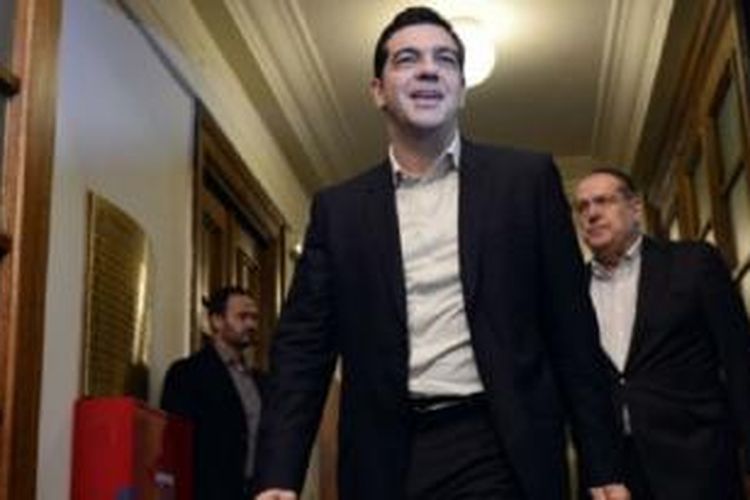 Perdana Menteri Yunani yang baru, Alexis Tsipras