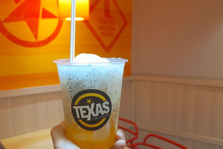 Marquisa Float, minuman baru Texas Chicken