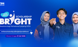 Syarat Beasiswa Bright 2026, Ada Biaya UKT Penuh, Tunjangan Bulanan dan Asrama