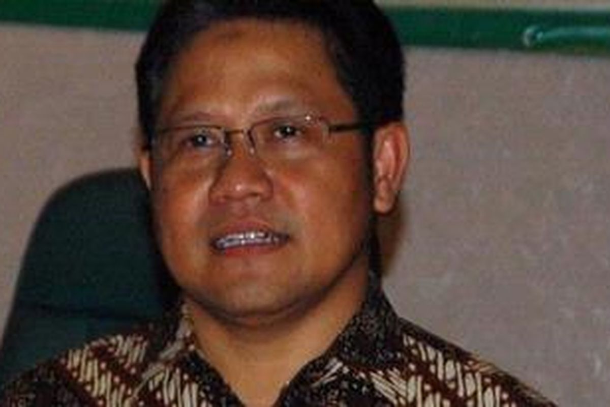 Menteri Tenaga Kerja dan Transmigrasi, Muhaimin Iskandar.