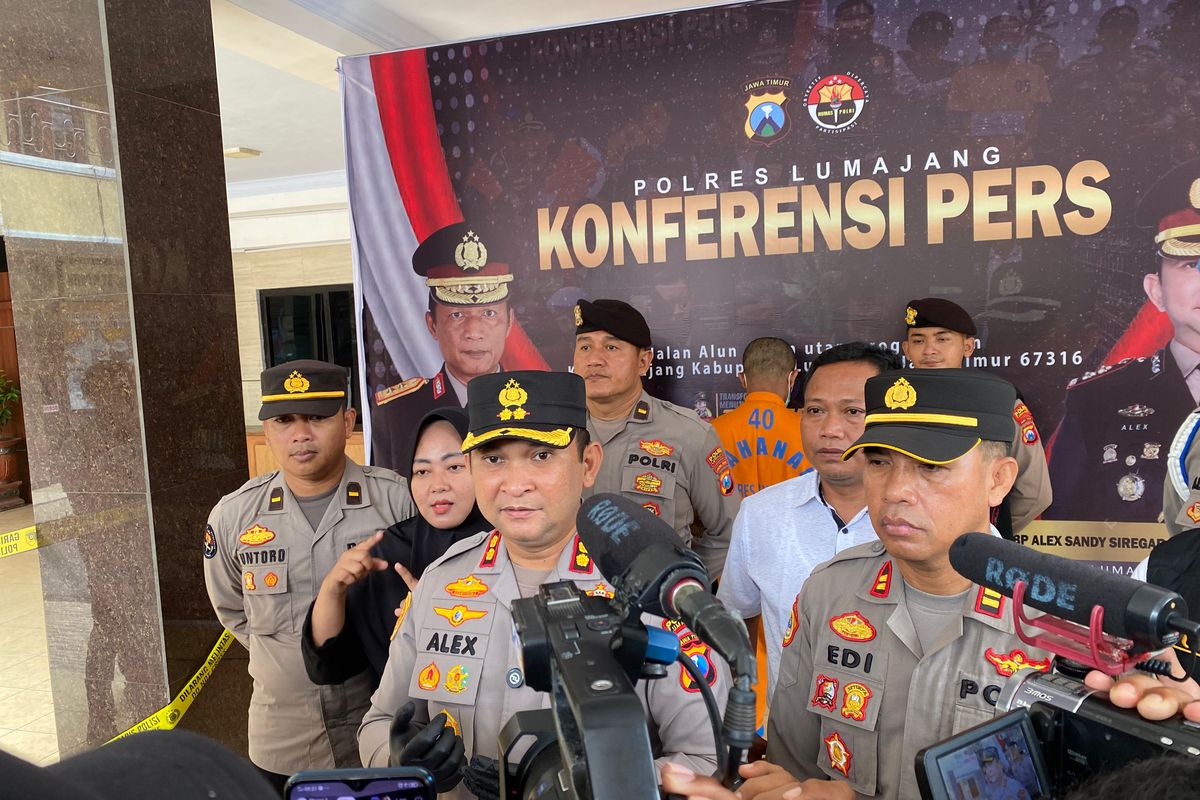 Kapolres Lumajang AKBP Alex Sandy Siregar