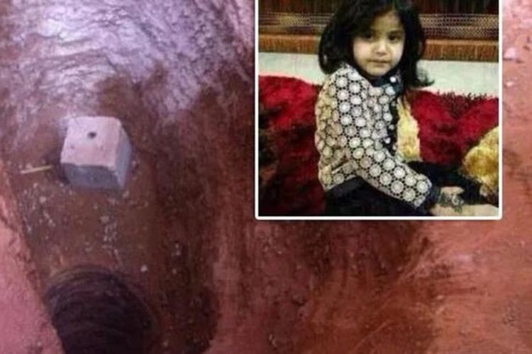 Lama Al-Rouqi, seorang gadis Saudi berusia 6 tahun, jatuh ke sumur artesis yang ditinggalkan di dekat kota utara Tabuk pada Desember 2013.