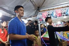 Kunjungi Pasar Malam Waduk Pluit, Kaesang-Erina Main Pecah Balon dan Lempar Bola