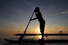 Mengejar Matahari Terbit di Pantai Sanur