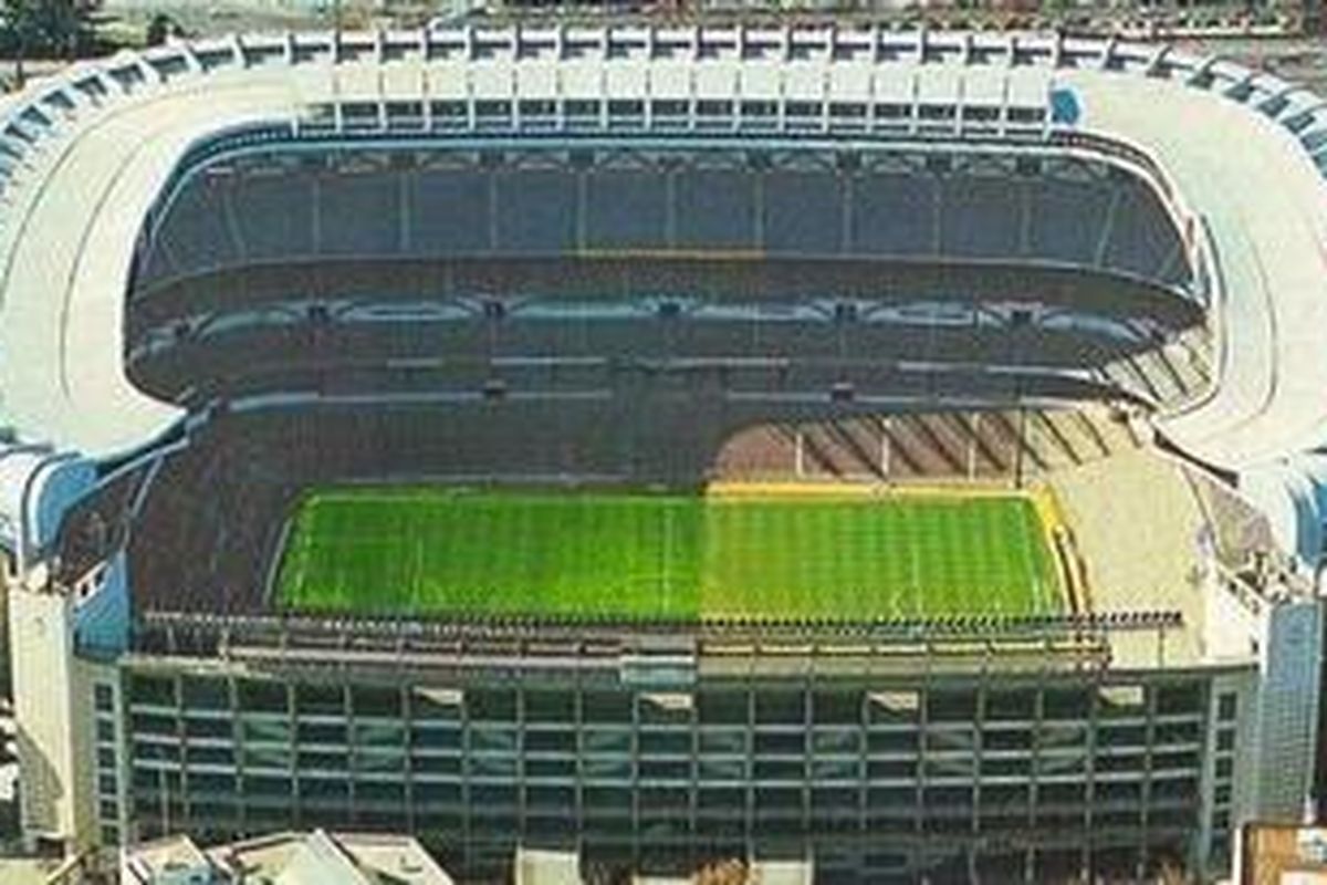 Santiago Bernabeu.