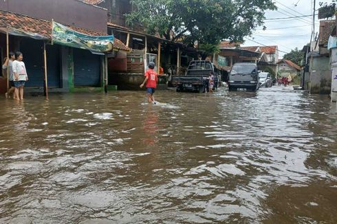 Banjir 1 Meter Rendam 3 Kecamatan di Bandung, Air Mulai Surut, Warga Diminta Aktifkan Ronda
