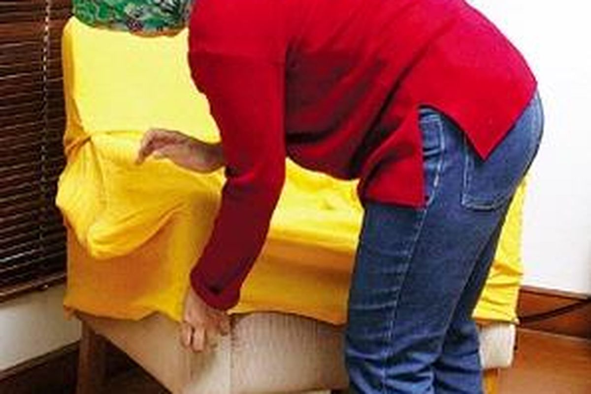 Mengganti kulit sofa