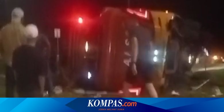Sita Rekaman CCTV, Polisi Ungkap Detik-Detik Kecelakaan Bus ALS di Tol Padang-Sicincin