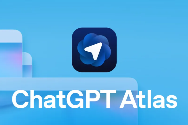 Ilustrasi browser ChatGPT Atlas