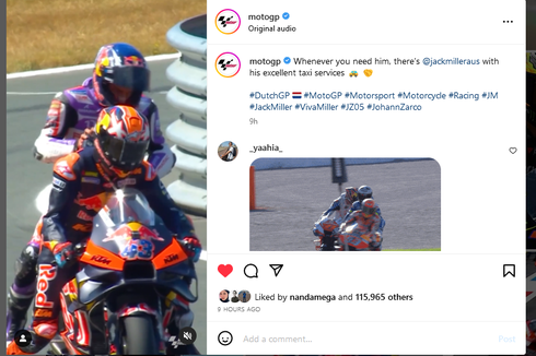[POPULER OTOMOTIF] Ojek Miller Kembali di MotoGP Belanda, Bawa Zarco sampai Kena Tegur | Link Live Streaming MotoGP Belanda, Sprint Race Pukul 19.00 WIB
