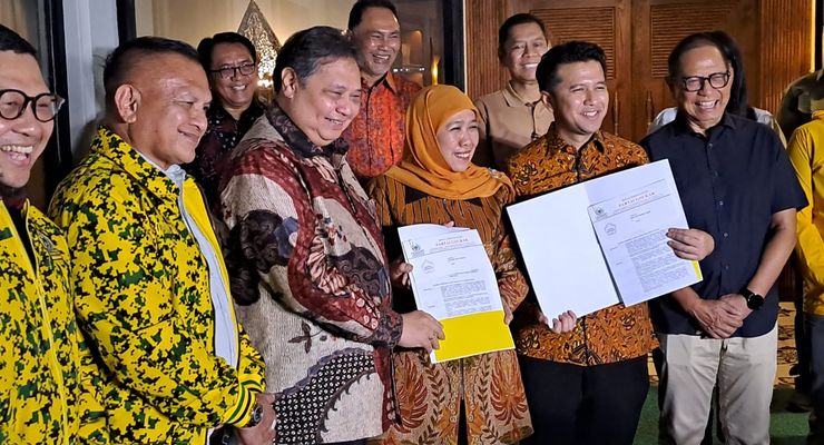Gerindra Dukung Khofifah-Emil Dardak pada Pilkada Jatim dan Ahmad Dhani di Surabaya