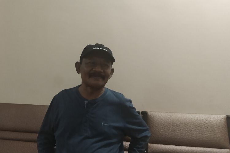 Ketua DPC PDI-P Boyolali, Paryanto di Boyolali, Jawa Tengah, Kamis (20/2/2020).