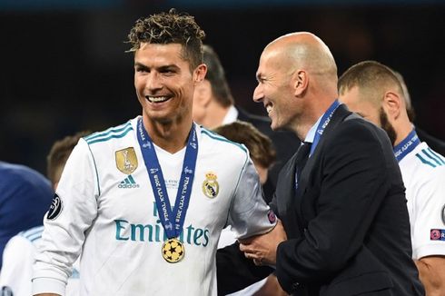 Transfer Ronaldo Jadi Alasan Zidane Tinggalkan Real Madrid