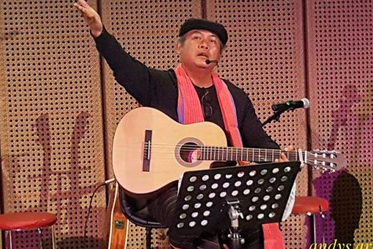 Jodhi Yudono konser Betapa Cinta di Galeri Indonesia Kaya, Minggu, 11 Desember 2016.