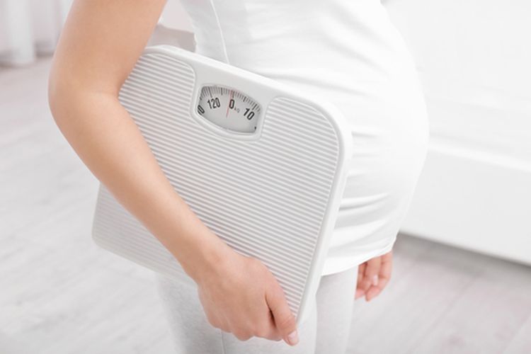 Ilustrasi berat badan ibu hamil, berat badan normal ibu hamil, kenaikan berat badan ibu hamil, penambahan berat badan ibu hamil. 