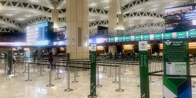 Bandara Riyadh Terapkan Kebijakan "Hening", Info Penerbangan via Digital