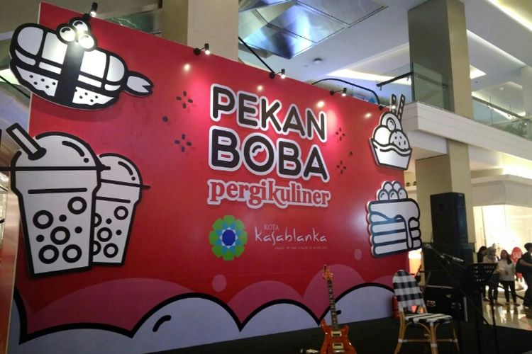 Pekan Boba PergiKuliner berlangsung mulai Selasa 8 Oktober hingga Minggu 13 Oktober 2019 di Mall Kota Kasablanka, Jakarta.