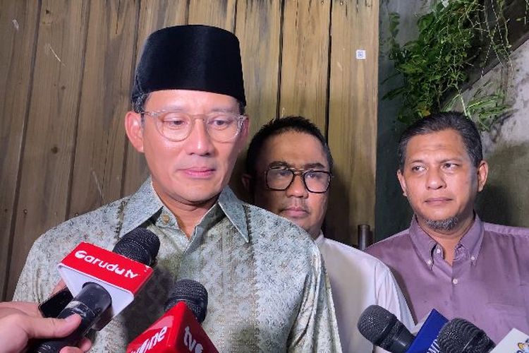 Melayat Ibrahim Assegaf, Sandiaga: Ini Ujian Berat Mbak Nana, Saya Doakan Tabah