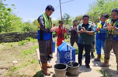 Penuhi Kebutuhan Air Bersih Desa Oelpuah Kupang, PTPP Buatkan Sumur Bor dan Reservoir Air