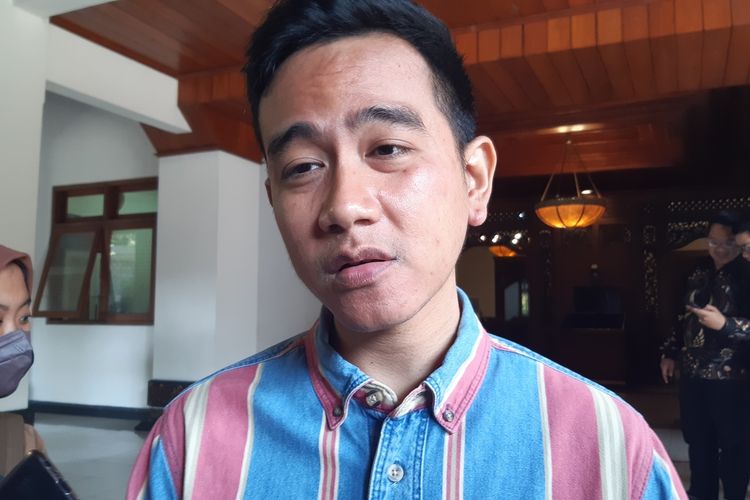 Wali Kota Solo, Gibran Rakabuming Raka di Solo, Jawa Tengah, Selasa (13/6/2023).