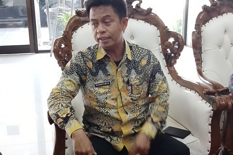Kepala Dinas PUPR Kabupaten Kendal, Sudaryanto. KOMPAS.COM/SLAMET PRIYATIN