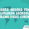 Berikut Daftar 8 Negara yang sudah Tetapkan Lockdown akibat Virus Corona