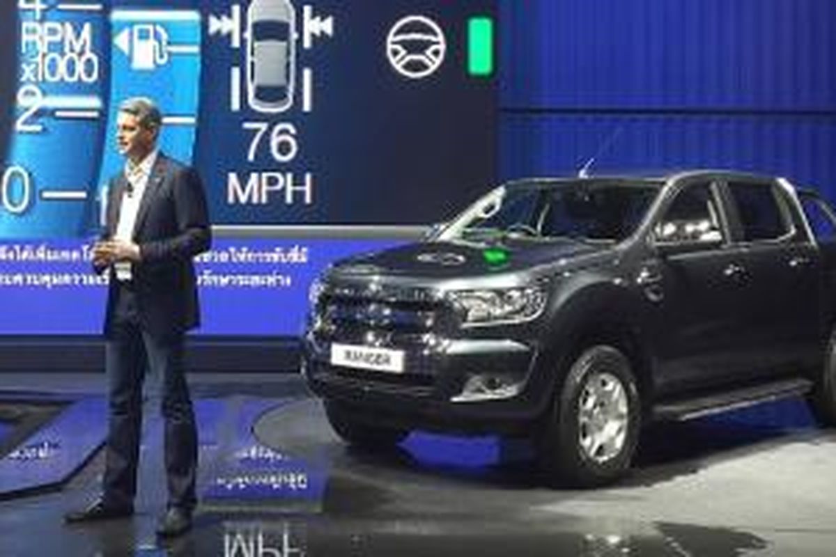 Generasi terbaru Ford Ranger meluncur di Bangkok, Thailand