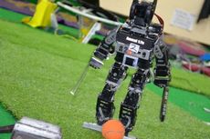 UKSW Menangi 4 Kategori Kontes Robot Sepak Bola dan Pemadam Api