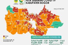 Zona Merah di Kabupaten Bogor Meluas, Kecamatan Gunung Putri Tertinggi Kasus Covid-19