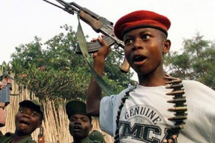 Kelompok pemberontak M23 banyak merekrut anak-anak Republik Demokratik Kongo untuk dijadikan tentara.
