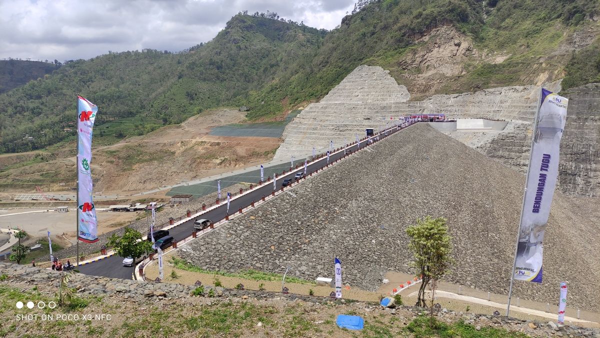 Menengok Bendungan Tugu Trenggalek, Proyek Rp 1,8 Triliun yang Akan Diresmikan Jokowi Desember 2021