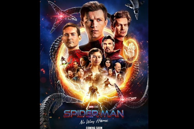 Poster film Spider-Man: No Way Home - The More Fun Stuff Version.