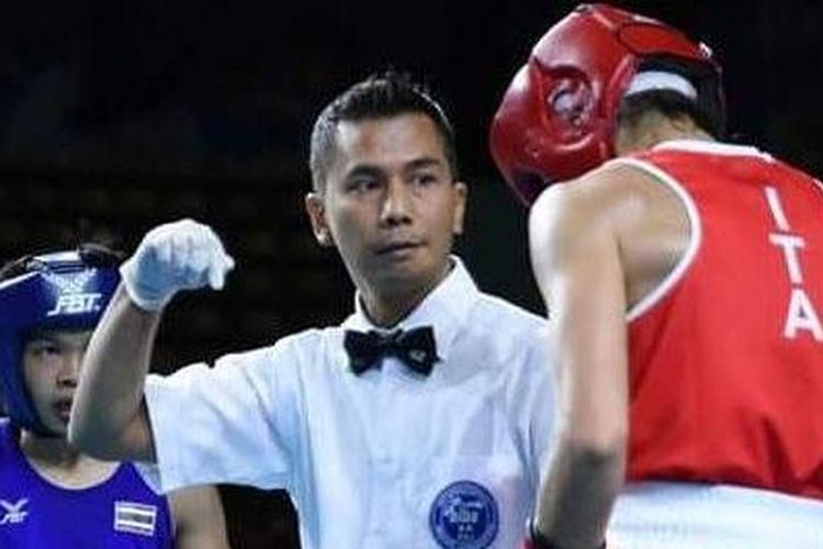 Boy Pohan menjadi wasit pertama Indonesia di Olimpiade.